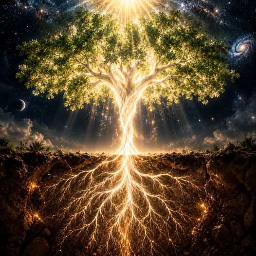 WHERE DOES THE TREE REALLY GROW FROM?